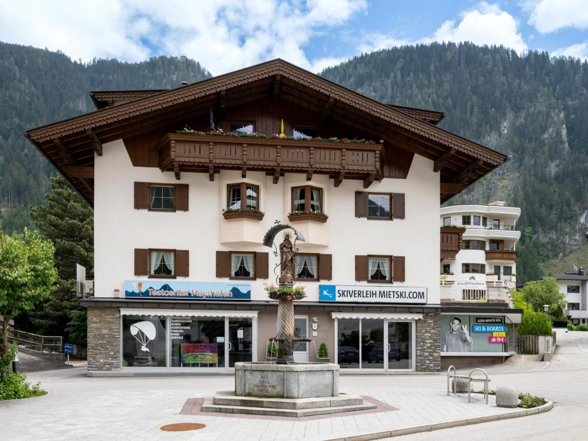 Ferienwohnung Haus Eberharter Mayrhofen Exterior foto